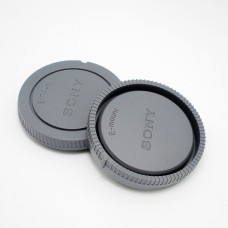 Sony E-Mount Rear Lens Cap and Camera Front Body Cover for NEX-3 NEX-5